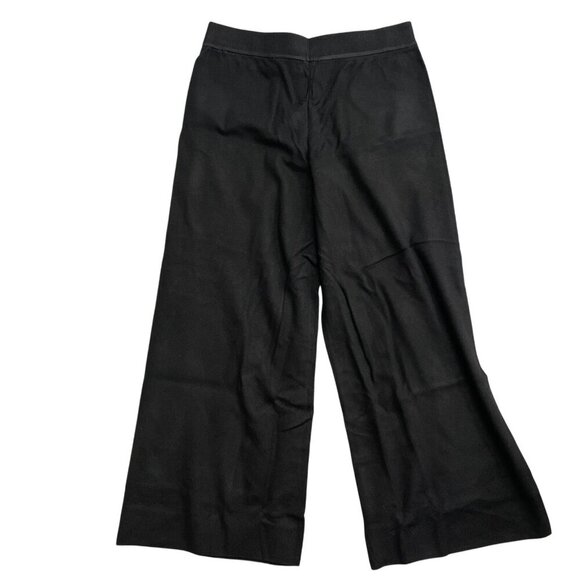 NEW Splendid Women's XL Black Wide-Leg Lounge Knit Pants Viscose Blend - Picture 3 of 11